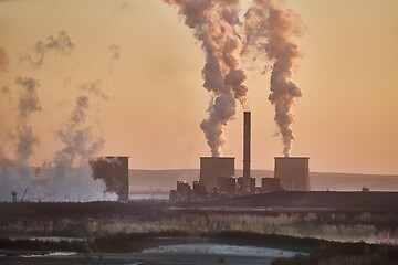 Image showing Power Plant Smoke