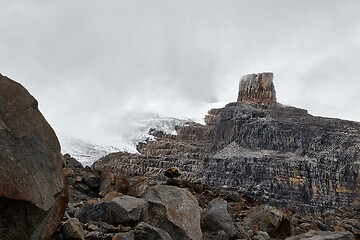 Image showing High mountain landscape in th Andes