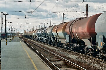 Image showing Freight Train Wagon