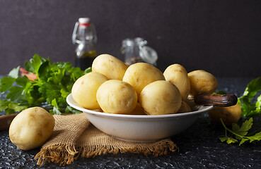 Image showing raw potato