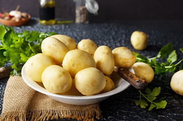 Image showing raw potato