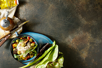 Image showing greek salad