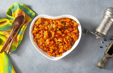 Image showing Stewed vegetables