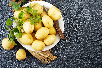 Image showing raw potato