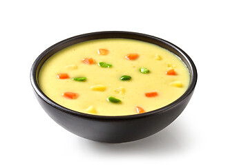 Image showing vegetable cream soup