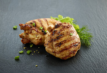 Image showing grilled chicken meat