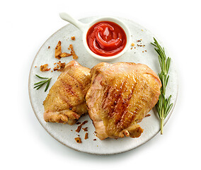 Image showing grilled chicken meat