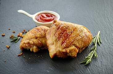 Image showing grilled chicken meat