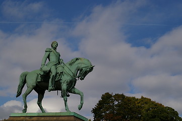 Image showing King Karl Johan in oslo
