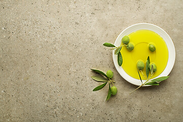 Image showing Olive oil