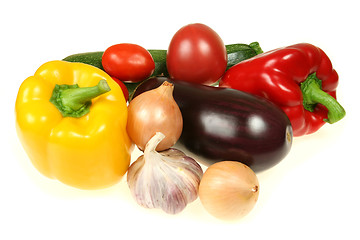 Image showing Colorful food