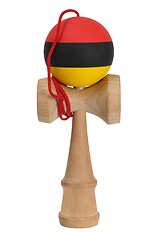 Image showing Kendama toy on white