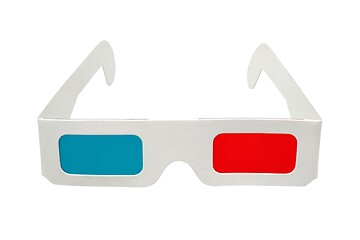 Image showing 3D glasses on white