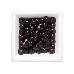 Image showing Black tapioca pearls