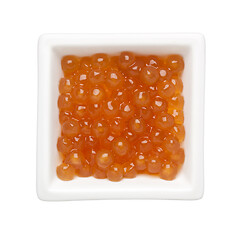 Image showing Golden tapioca pearls