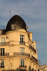 Image showing Top of an ancient building