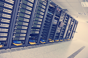 Image showing network server room