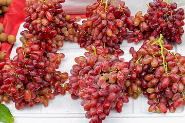 Image showing Red Grapes