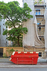 Image showing Skip Construction Site