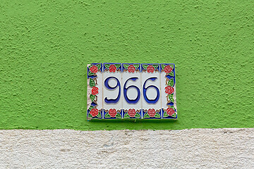 Image showing House Number