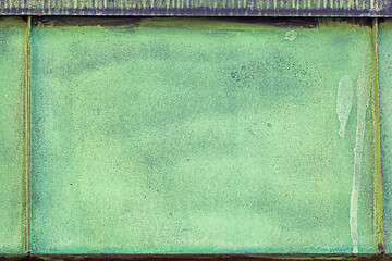 Image showing Green Wall Paint