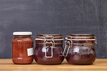 Image showing Jars of Jam