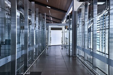 Image showing Corridor in a big building