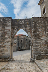 Image showing Ancient buildings in Croatia