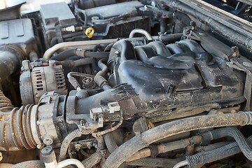 Image showing Car Engine Detail