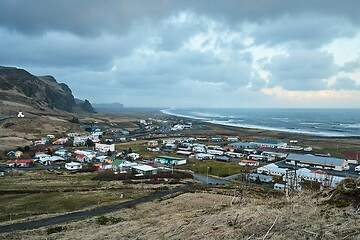 Image showing Vik at dusk