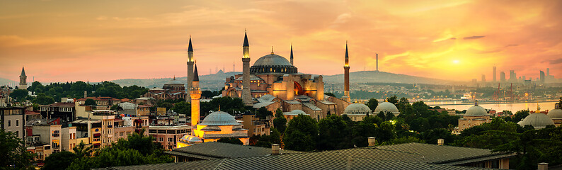 Image showing Hagia Sophia in Istanbul