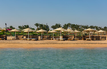 Image showing Resort coast without people