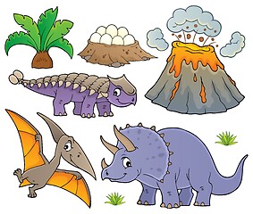 Image showing Dinosaur topic set 9