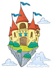 Image showing Flying castle theme image 1