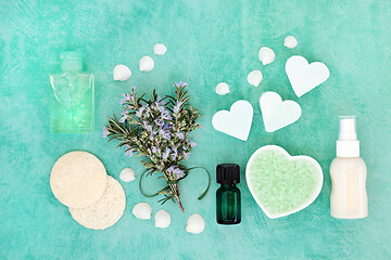 Image showing Rosemary Herb Skin Care with Anti Ageing Benefits