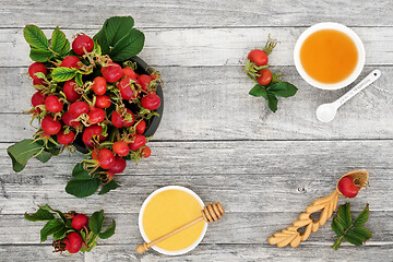 Image showing Rosehip Berries for Cold Remedy