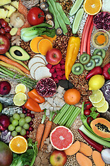 Image showing Healthy Food for Fitness and Energy