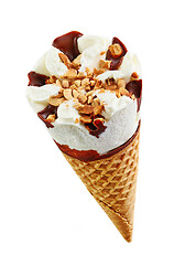 Image showing ice cream on white background