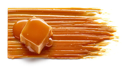 Image showing composition of caramel candies