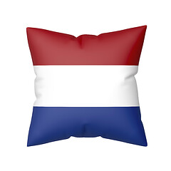 Image showing Pillow with the flag of the Netherlands