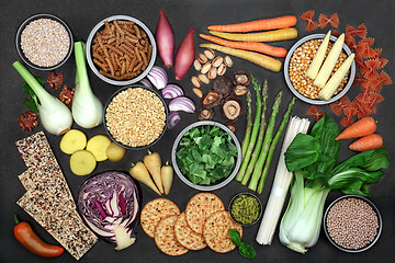 Image showing Vegan Food for Health and Fitness