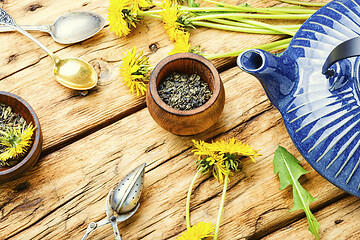 Image showing Dandelion herbal tea