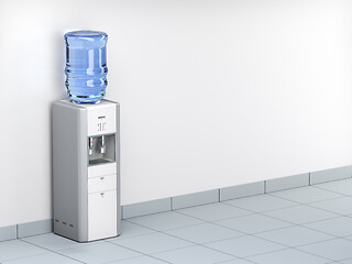 Image showing Freestanding water dispenser