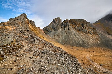 Image showing Hiking in Iceland