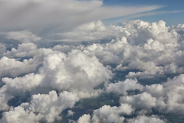 Image showing Clouds from above