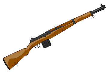 Image showing Weapon of the second world war american carbine