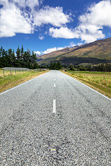 Image showing Landscape scenery in south New Zealand