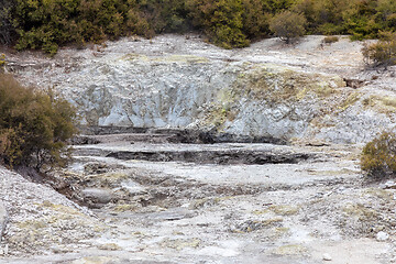 Image showing geothermal activity at Rotorua in New Zealand