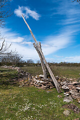 Image showing The old abandoned well