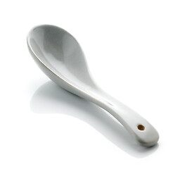 Image showing grey color asian spoon